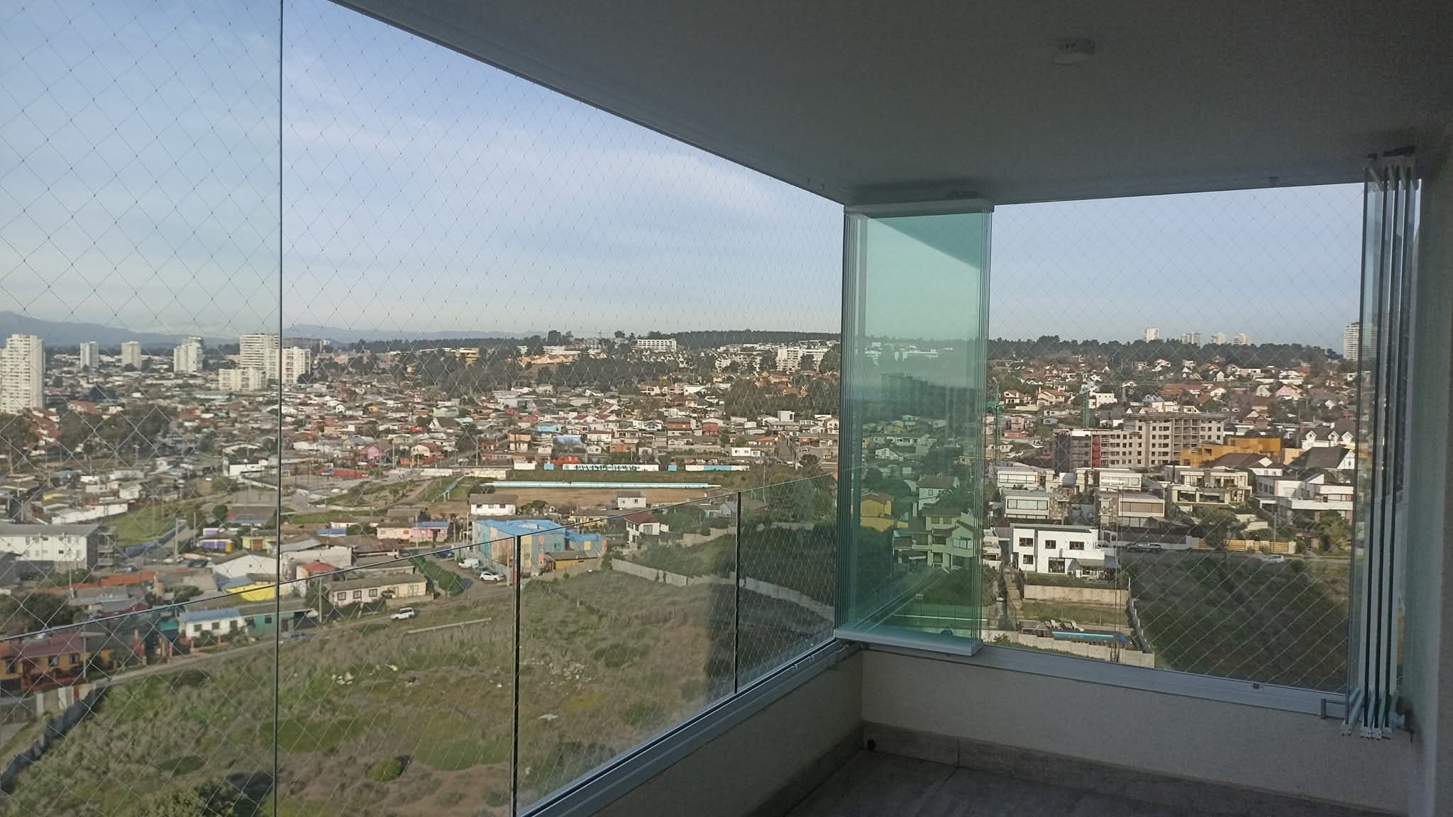 Malla de protección terminada